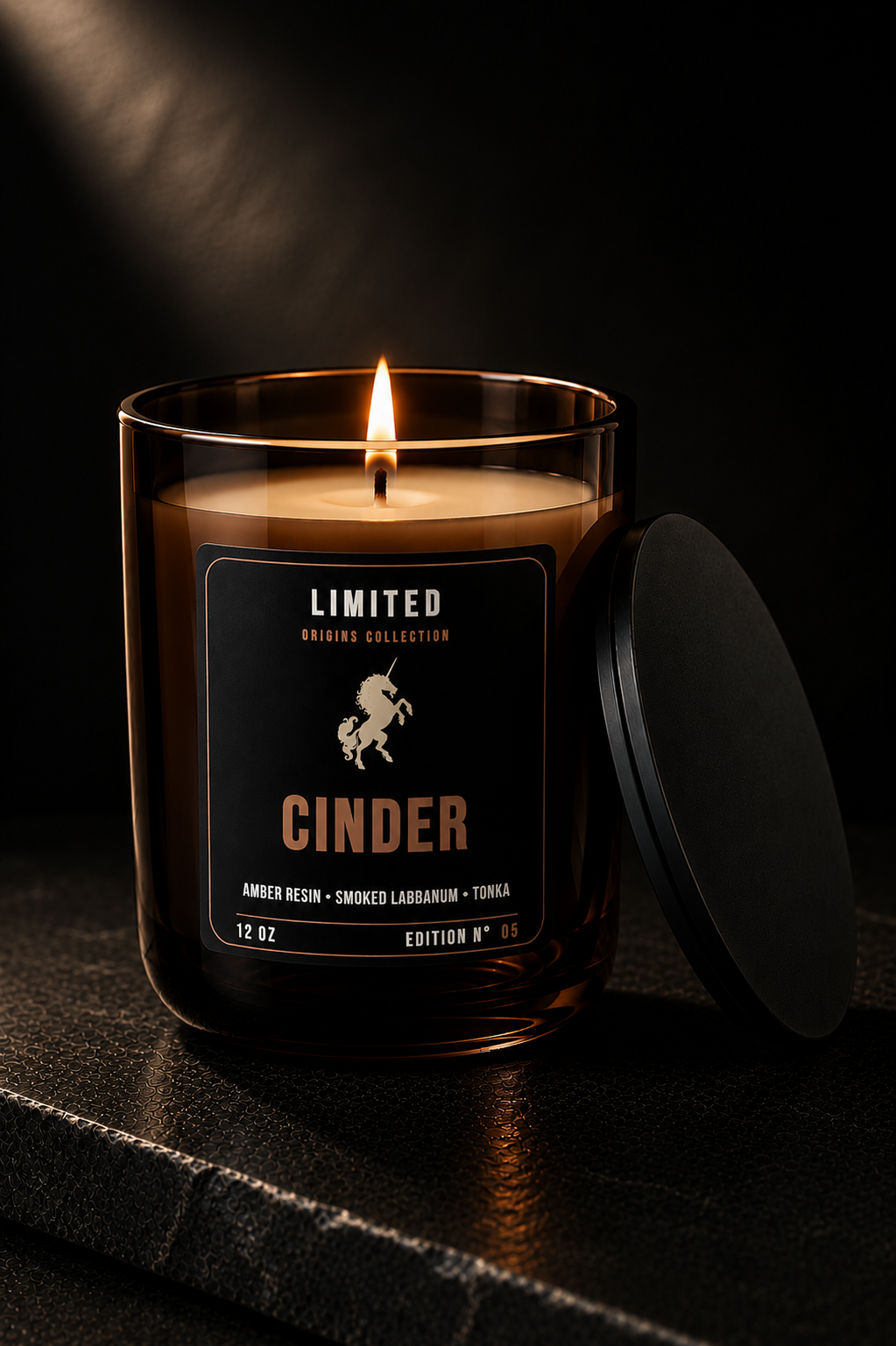 Cinder candle